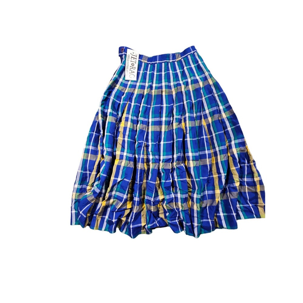 Vintage Pendleton women's skirt petite plaid size 2